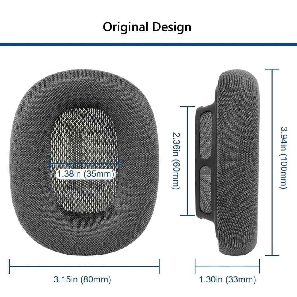 Амбушури для навушників Apple AirPods Max Сірі SOUNDLINE