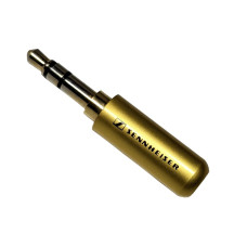Штекер розбірний Sennheiser mini jack 3.5mm 3pin Золотий