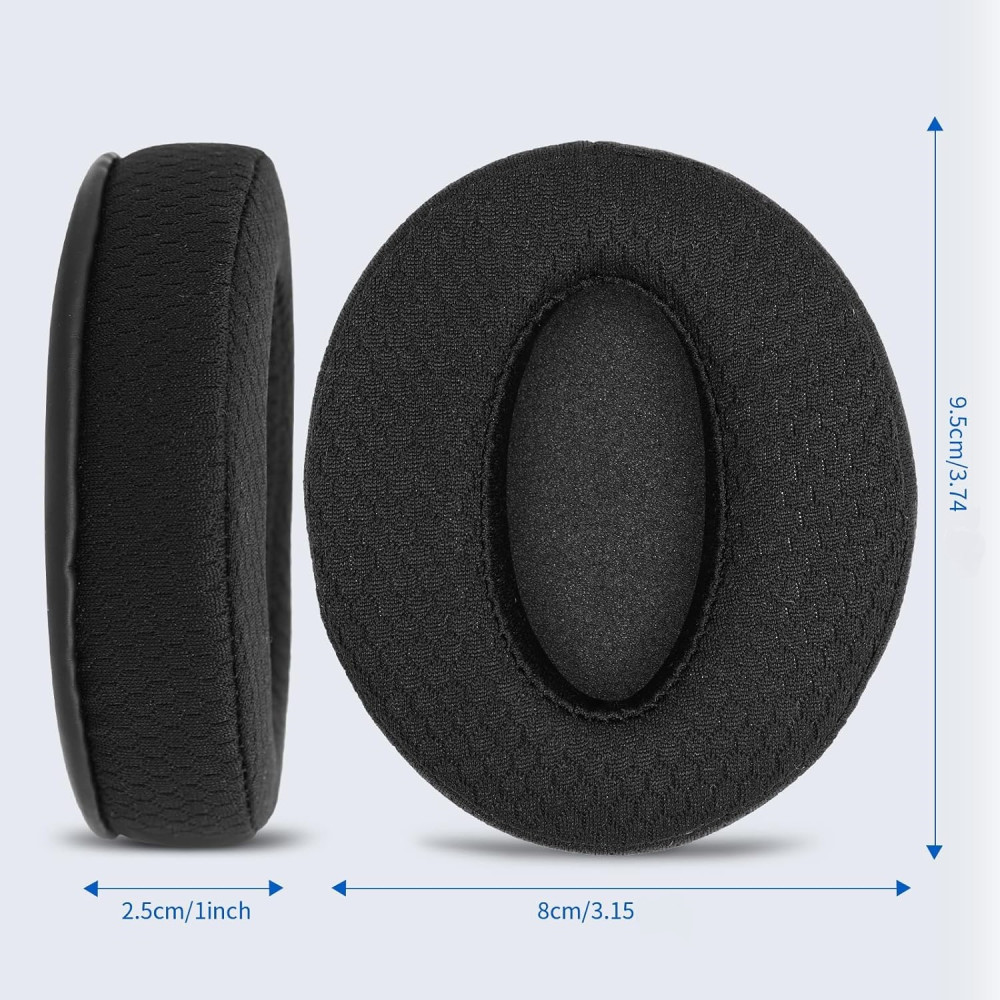 Амбушури для навушників Sennheiser HD4.30 HD4.30I HD4.30G HD4.40 HD4.50 SOUNDLINE Сітчаста тканина  