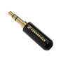 Штекер розбірний Sennheiser mini jack 3.5mm 3pin Чорний